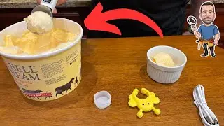 Heated Ice Cream Scoop  with LED Display Overview I Is It Worth It? #ad #amazoninfluencer