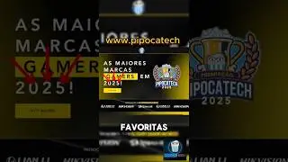Premia&ccedil;&atilde;o pipocatech, Cocorra a um PC Gamer. #foryou #vota&ccedil;&atilde;o #pcgamer #ganhe #premios