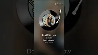 Dua Lipa - Don’t Start Now / Cover by Khloe James 