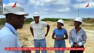 Agropark Cara&iuml;bes Excellence, le chantier avance.