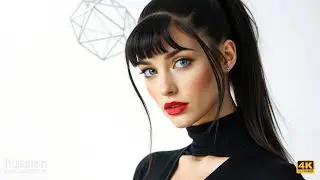 Лукбук 4K AI Art｜Изысканная русская красота в элегантном стиле