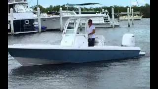 Everglades Boats Speed Blue Metallic 243CC - Yacht Works