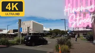 Walk in Rotorua | Central City | New Zealand | 4K