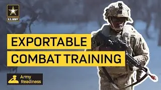 Soldiers Participate in Exportable Combat Training Capability