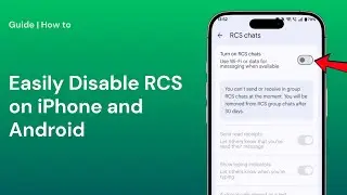 How to Stop Spam RCS Messages on iPhone and Android (Easy Steps)