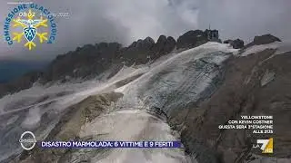 Marmolada, 6 vittime e 9 feriti: aumentano a 20 i dispersi