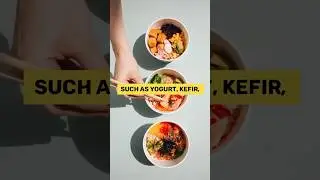 Boost Gut Health 🌿✨ | Add Probiotic Foods Like Yogurt, Kefir & Kimchi! #happygut #goodgut #usa #uk