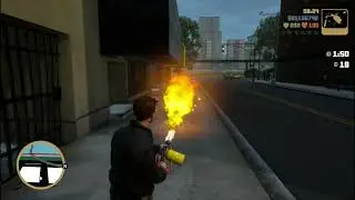 Misi Pay Phone #3 Trial By Fire - Dendam El Burro, Bakar Geng Triad - Sub Indonesia - GTA 3 Def. Ed.