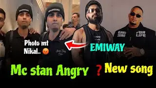 MC STAN ANGRY ON PHOTOGRAPER ❓MC STAN SPOTTED IN BANDRA | EMIWAY BANTAI SONG | SAMBATA PROUD SONG 