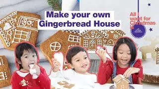 All Things Delicious Gingerbread House Kit Instruction Video 2024