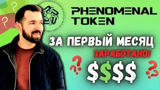 Phenomenal token результат за месяц | PNMs заработок | Phenomenal stability обзор