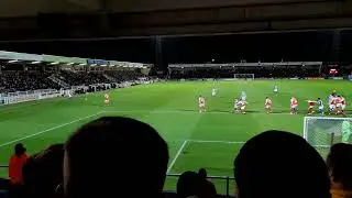 Hartlepool United FC Score Solid Goal #hufc #goal #football #hartlepoolunited #fans #england