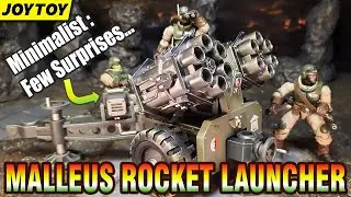 Joytoy Astra Militarum Ordnance Team with Malleus Rocket Launcher review & unboxing