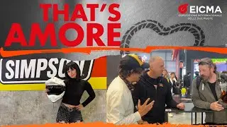 ORAMAI UNA LEGGENDA NEL MONDO BIKERS : SIMPSON  QUI AD EICMA 2025
