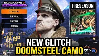 Black Ops 7 Zombies ★ НОВЫЙ глюк с камуфляжем Doomsteel! Ошибка дублирования медведя!