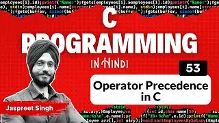 Precedence and Associativity of Operators in C