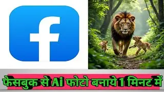 Facebook se ai foto kaise banaye | How to create AI photos from Facebook?
