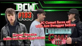 BCW 183: Максел Ривз вызывает на бой финального соперника, Джей Си Комет сразится с Эйсом Суэггером.