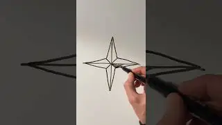How to draw a Nautical Star