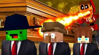 JJ s GIRL AND JJ MIMIC in MAIZEN MINECRAFT ____COFFIN DANCE SONG (COVER) || #coffindancesong