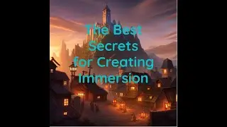 How to create Immersive and Realistic Settings in Story Telling