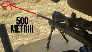 FINALMENTE AL POLIGONO!! Sessione di tiro remington 700| 300 win mag| 500 metri e oltre Parte 1