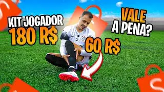 COMPREI UM KIT JOGADOR DA SHOPEE BARATO (NIKE MERCURIAL)