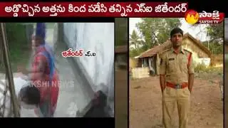 Manuguru SI Jitender Beating Wife and Family Members|| భార్య, అత్తపై విచరక్షణా రహితంగా దాడి