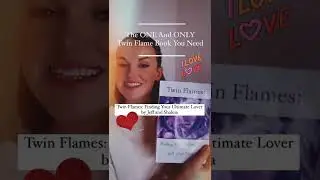 The ONE and  ONLY Twin Flame Book You Need ❤ #shorts