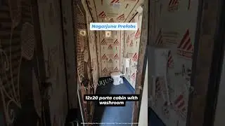 10x20 Porta Cabin with washroom