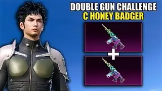 Double Gun Challenge 2.0 (ТОЛЬКО HONEY BADGER) | PUBG MOBILE