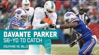 DeVante Parker's Tackle-Breaking 56-Yard Catch & Run TD! | Dolphins vs. Bills | NFL Wk 16 Highlights