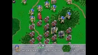 Brigandine GE – Esgares Empire 18 Shogun Army VS Cearleon 18 Artemis Army