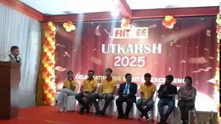 UTKARSH 2025, JEE ADVANCED, FIITJEE RANCHI, TOPPER'S FELICITATION & LIVE TALK SHOW
