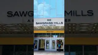 Sawgrass Mills in Florida 🛍️ #shorts #outletmall #florida #shopping