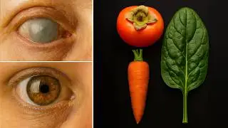 Я Была Слепой, но Теперь Вижу &mdash;🥕Морковь +🌿Шпинат +🍊Хурма