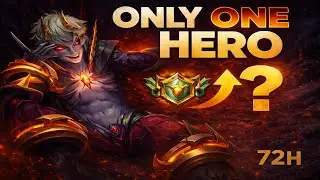 MLBB 72 Hours &ndash; One Hero Challenge How Far Can I Go ?
