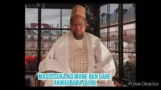 Sheikh Yahya Masussuka Ko wane ban gare akwai bara gurbi