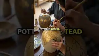 This is the most revolutionary way to fix broken vases&hellip; #japanhistory  #japanart #japan #ai