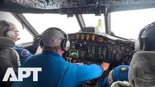 WATCH: Hurricane Plane Shakes Violently Inside Deadly Hurricane Melissa | APT