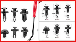 120-Piece Push Pin Retainer Kit for Vehicle Maintenance &ndash; Durable, Easy to Use, and Versatile