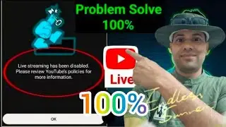 Live Streaming has been disabled. Please Review Youtube's Policies for more information #trending 