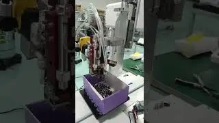 CNC Two Workstations Automatic Feeding System For Blind Rivets #rivetmach  #rivetingmachine  #cnc