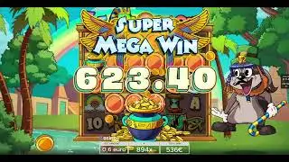 5 Scatter Le Pharaoh super bonus - Oasinos replay