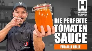 Die perfekte Tomatensauce f&uuml;r alle F&auml;lle