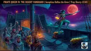 PIRATE QUEEN IV: THE DESERT VANGUARD | Seraphina Rallies the Crew | Trap Shanty (2.5D)
