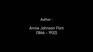 One Day by Annie Johnson Flint | Reading for Reflection