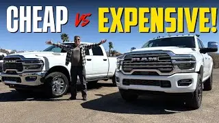 There's a $37,000 Price Gap Between These Two 2025 Ram 2500 HD Trucks! Is It Worth It?