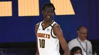 Bol Bol Shows Versatility In First NBA Action and Post Game Interview  | NBA DEBUT