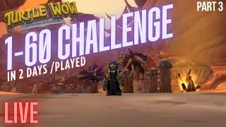 Turtle WoW - SOLO Mage AOE leveling | Level 1-60 challenge Part 3